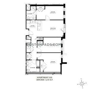 Allston 3 Bed 2 Bath BOSTON Boston - $6,500 No Fee