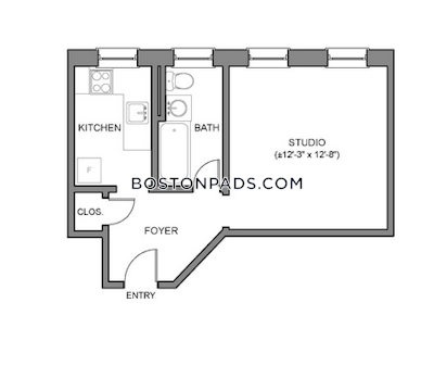 Fenway/kenmore 0 Bed 1 Bath BOSTON Boston - $2,200 No Fee