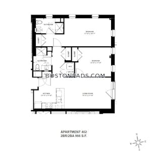 Allston Apartment for rent 2 Bedrooms 2 Baths Boston - $5,075 No Fee