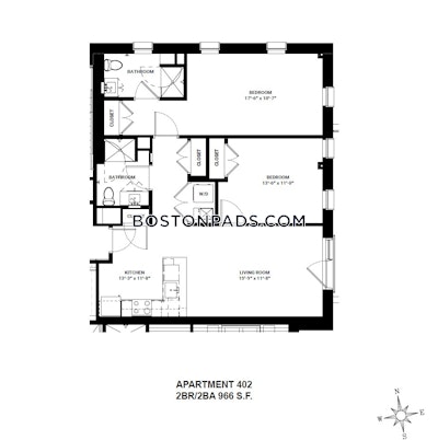 Allston 2 Beds 2 Baths Boston - $5,075 No Fee