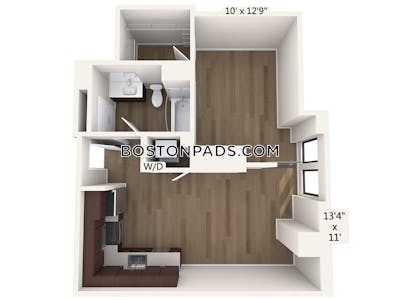 Downtown Apartment for rent 1 Bedroom 1 Bath Boston - $3,585